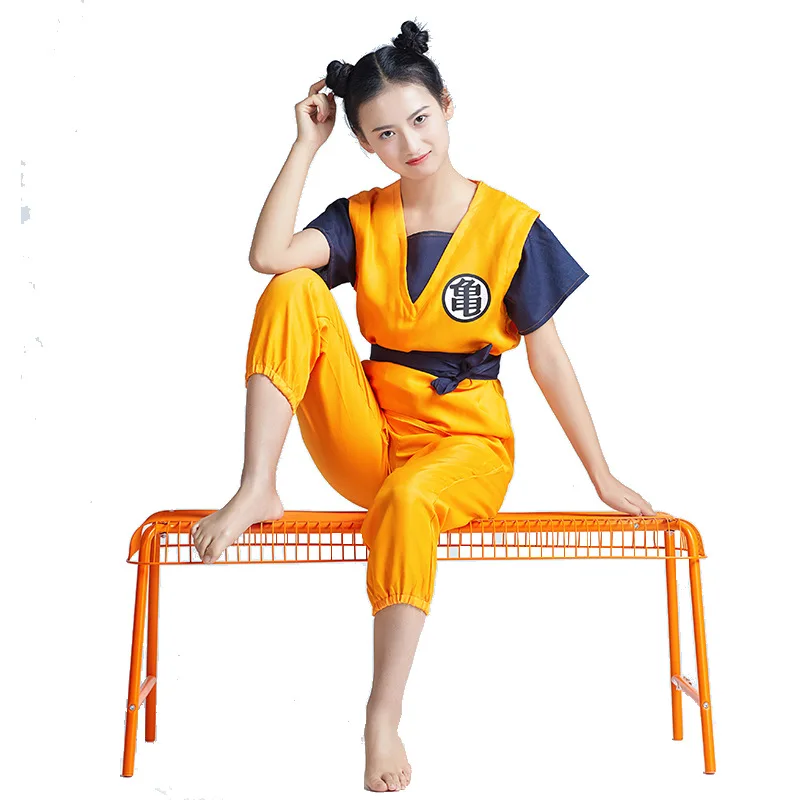 Halloween Adult Kids Suits Son Goku Gui Carnival Anime Cosplay Holiday Costumes Tail Wrister Wig Blue Gold Children Dress Up