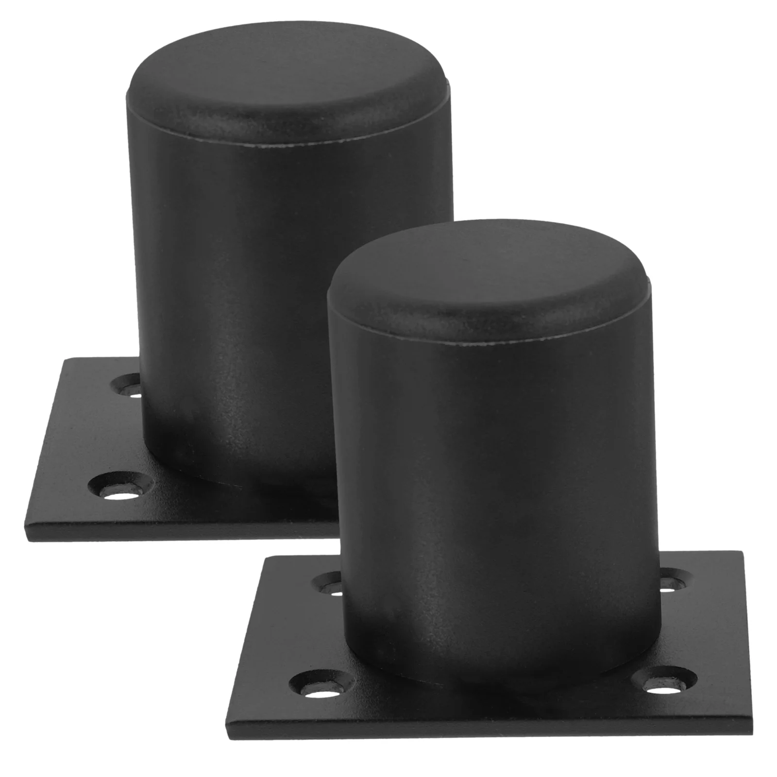Pernas ajustáveis de liga de alumínio para móveis, 2 peças, suporte para armário de sofá, substituição, durável, resistente, banco de mesa, pés de sofá
