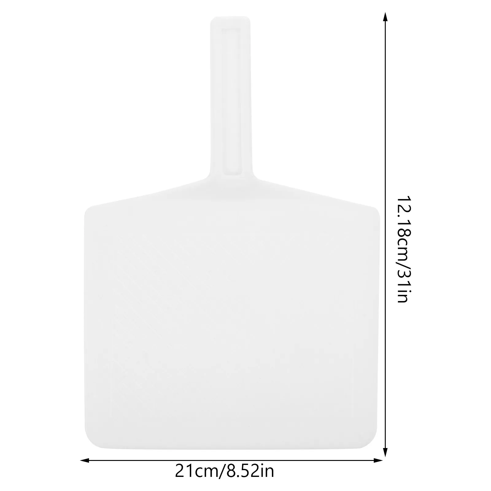 2Pcs Extra Thick Plastic Finishing Trowel Comfortable Handle for Concrete Plastering Cement Work Flat Trowel Scraper Labor