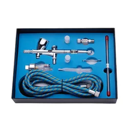 Professional Airbrush Kit spray gun Gravity Feed paint gun Air Brush for Art body Painting Power Tools  Spray Gun Air Brush