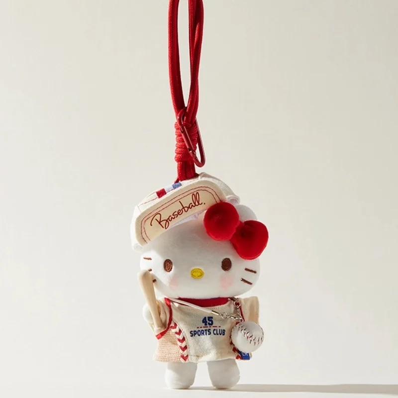 

Hellokitty Plush Doll Pendant For Bag Authentic Hanging Decoration Gift For Girlfriend Kt Cat Stuffed Animal Toy