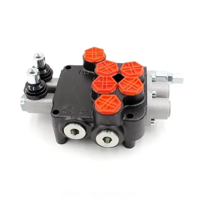 2026 Hot！ 3 Sectional Proportional Hydraulic Distributor 2 Spool Hydraulic Valve P80-G12-2OT