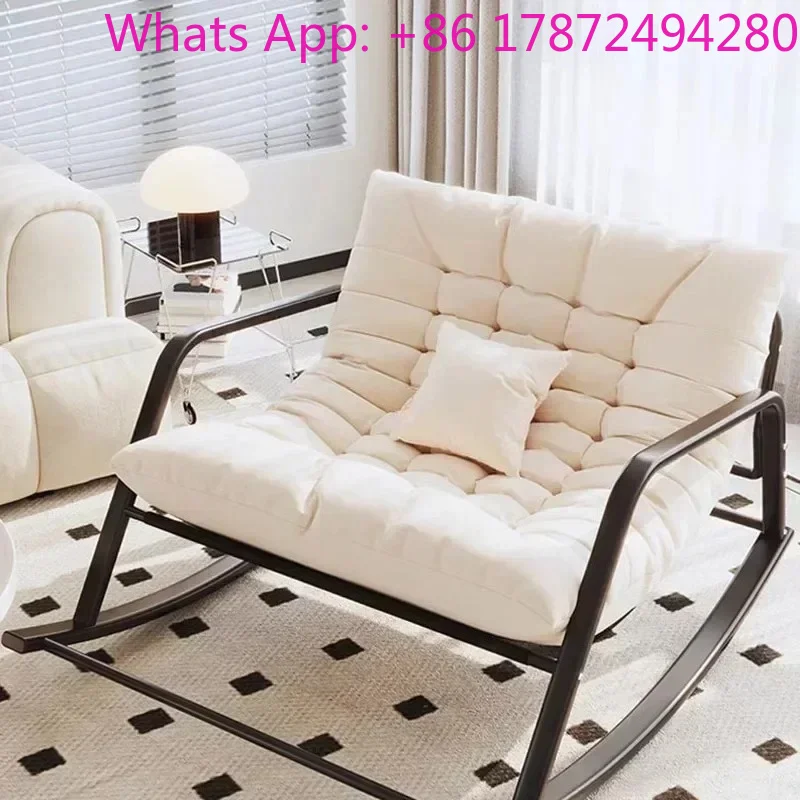 Living Room Chairs Rocking  Nordic Salon Chair Sofa Luxury Sillones Puffs