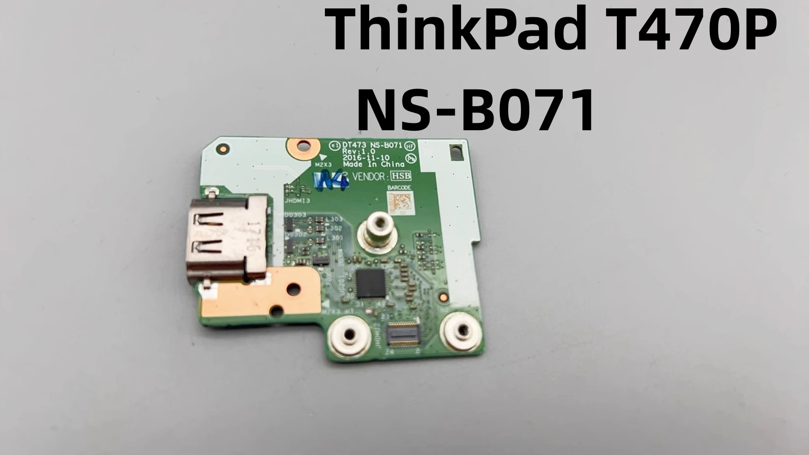 

Оригинальная плата HDMI для Thinkpad T460P T470P Series 01HW931