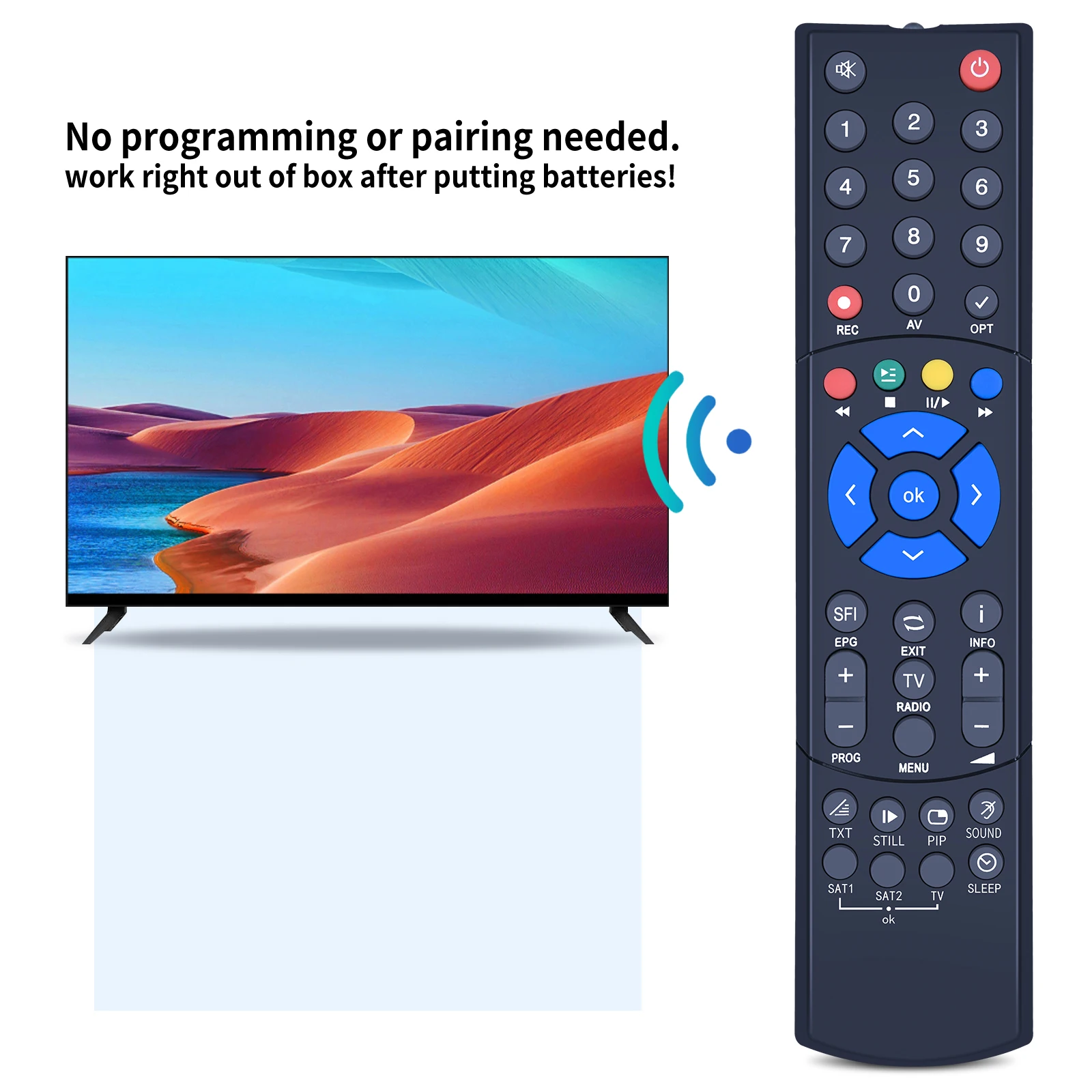 جهاز تحكم عن بعد جديد لـ TechniSat PVR235S FBPVR235 PVR235 أو ​ ديجيكوردر S1 S2 K1