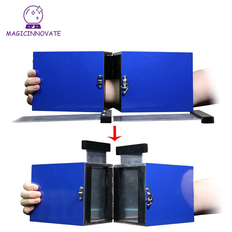 Broken Arm Box Dis One-Person Portable Stage Street Magic Tricks Mentalism Gimmick