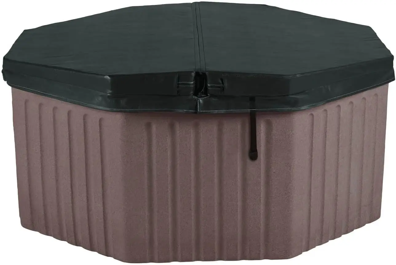 Invi Hot Tub, Fits 5 Adults, Standard Outlet Compatible, Spa Cover Included, Underwater Led Lighting, Made In Usa,