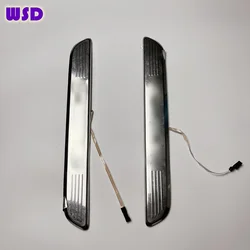 Suitable for Mercedes-Benz W205 W213 X253 LED illuminated door panel welcome pedal door sill trim panel OEM installation