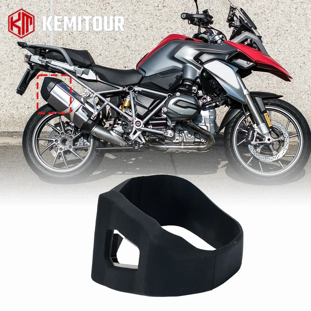 Muffler Insulation Cover Moto Parts Guard Black For BMW R1200GS R1250GS LC ADV Exhaust Pipe Heat Shield R 1200 1250 GS Adventure