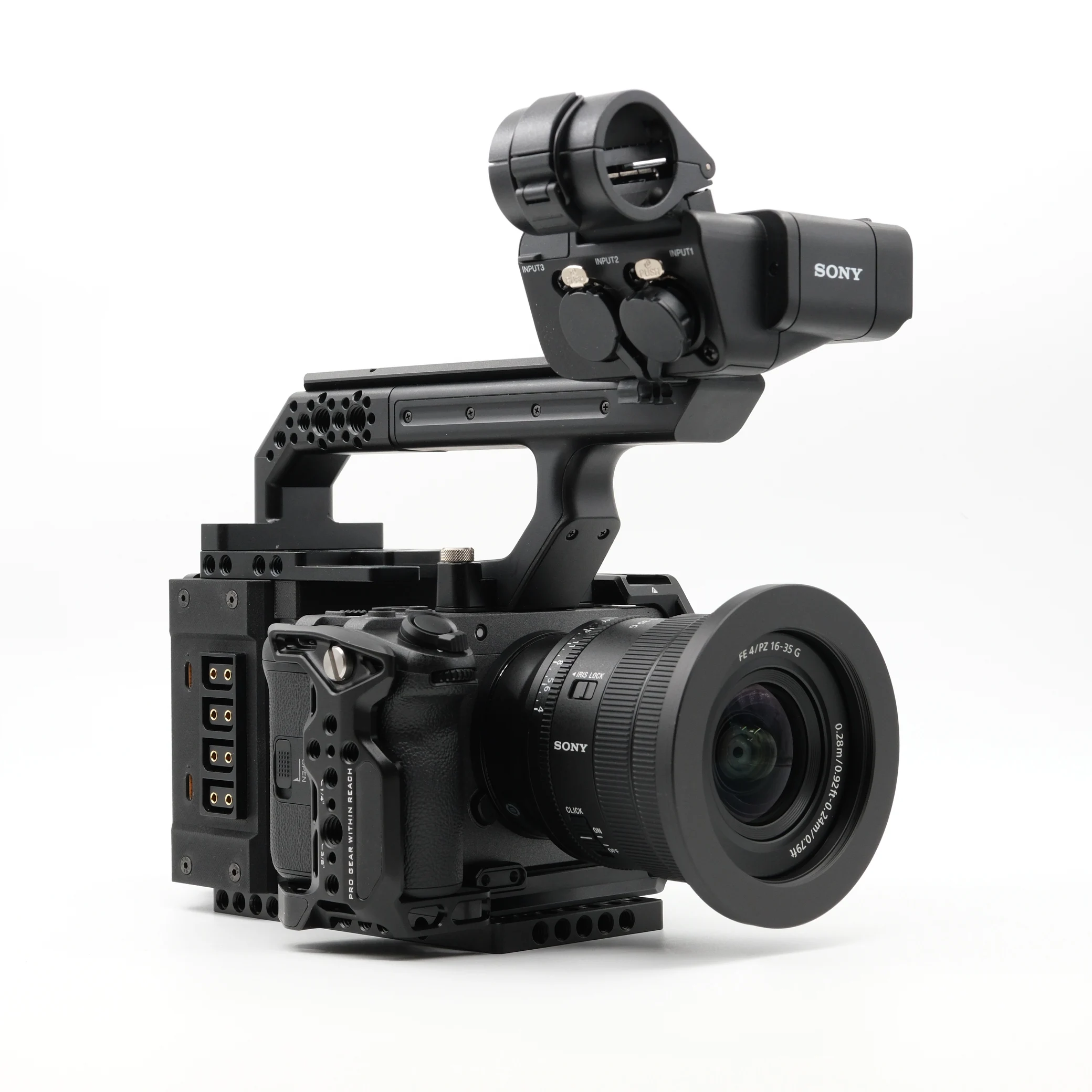 Sony FX3/FX30カメラケージ拡張モジュールCineback用FusionRig