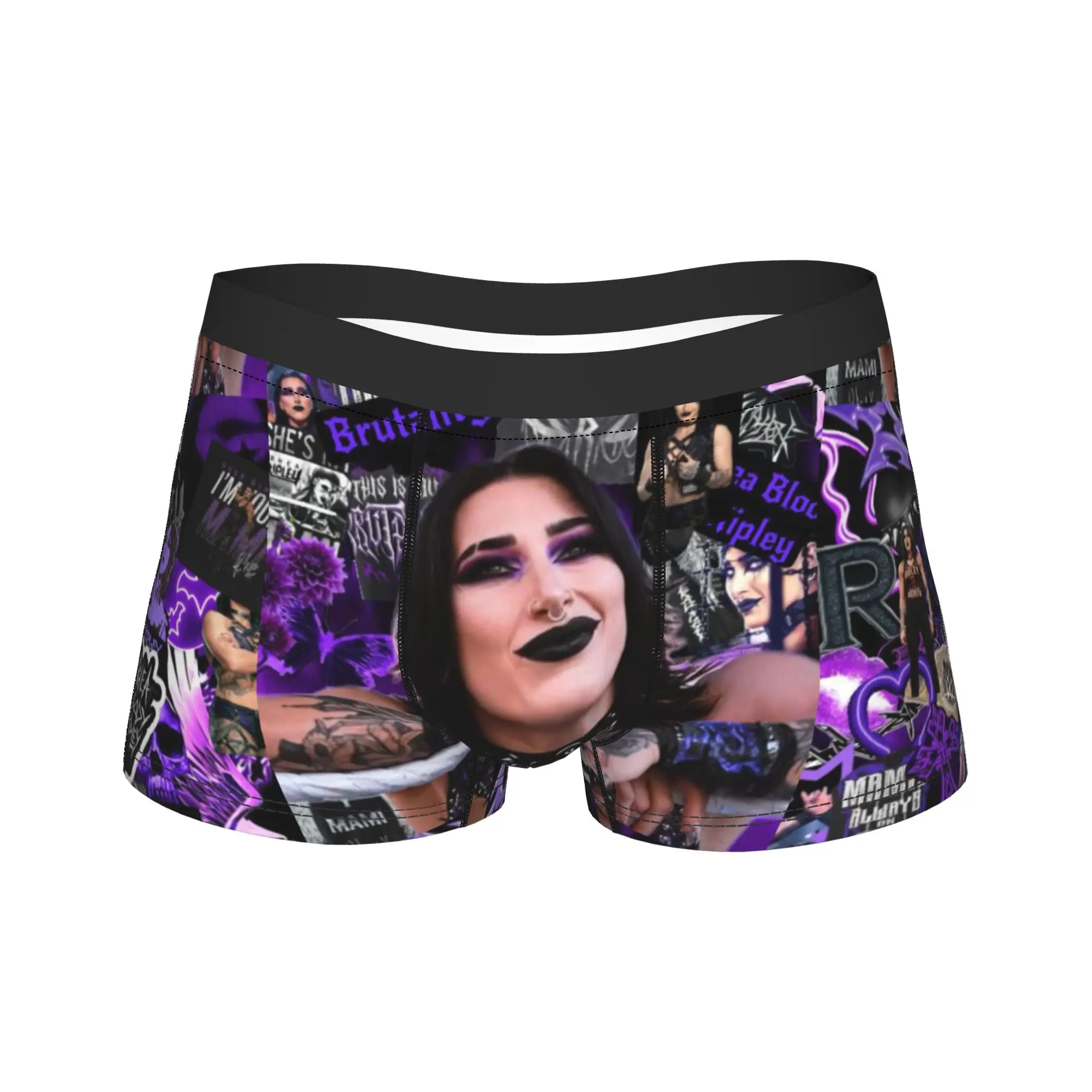 

Боксеры для борьбы Rhea Ripley, новинка, подарок для мужчин, юмористическое нижнее белье, трусы-боксеры