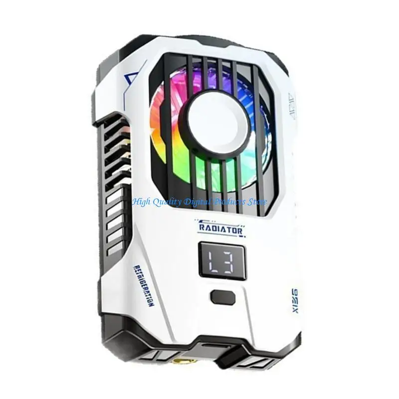 U2JE Clip On Phone Coolers X136 with Enhances Heat Dissipation & Easy Carry Designs Cooling Clip for All Phones