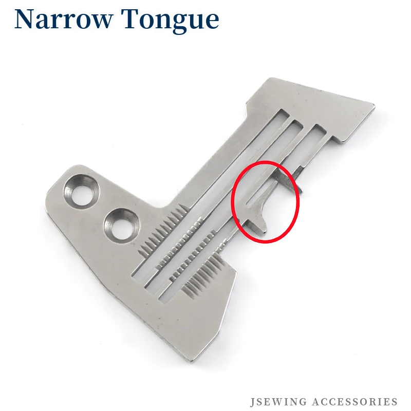 E800X Throat Plate Fit For Siruba 737 (700F 3 Thread) Overlock Sewing Machine Parts Needle Plate Special For Thin Fabric
