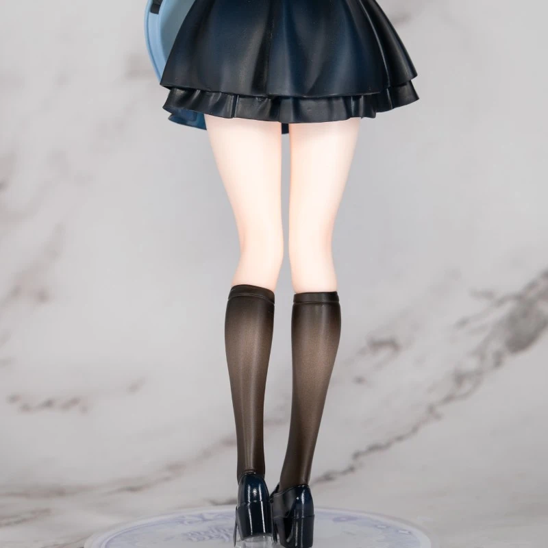 1/7 Hayase Yuuka الأزرق الأرشيف غير مصبوغ غير مصبوغ GK الأبيض الراتنج أطقم منمذجة W_5736 #6