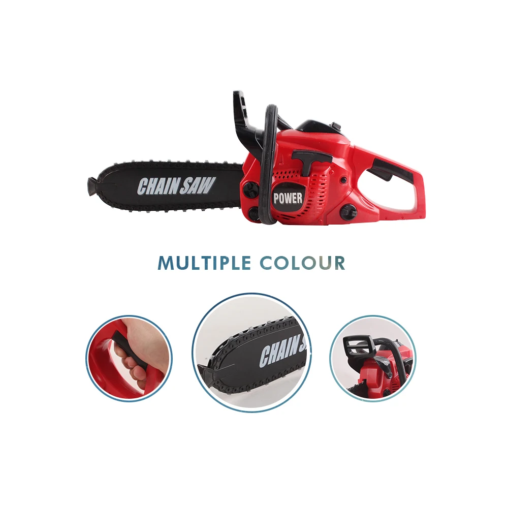 

Boys Toys Tool Set Electric Chainsaw Tool Toys for Boys Kids Power Tool Chainsaw Toy With Light And Sounds For Pretend Play