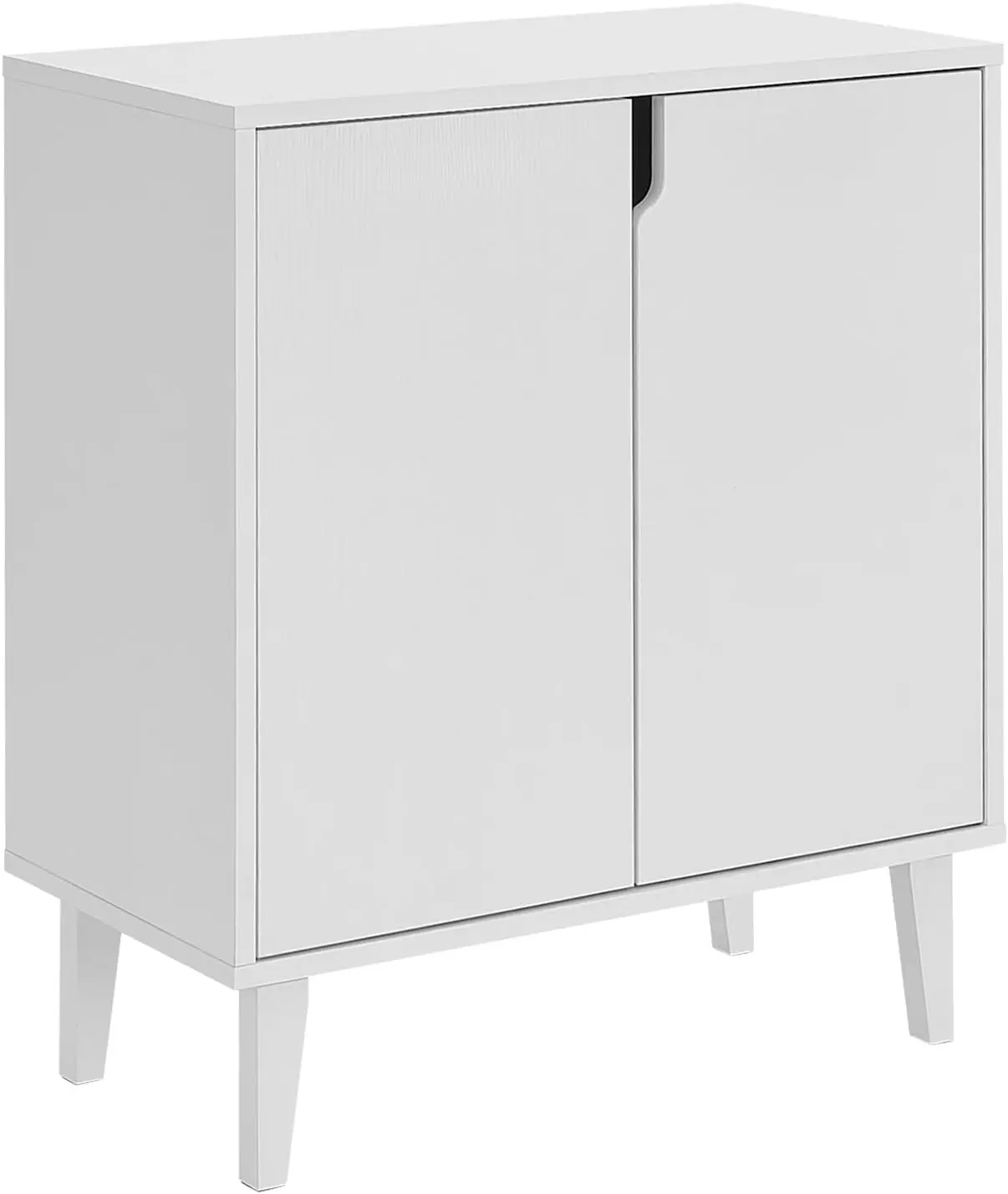 

White Coffee Bar Cabinet, Farmhouse Kitchen Sideboard Buffet Storage for Dining Room, Living Room, Hallway