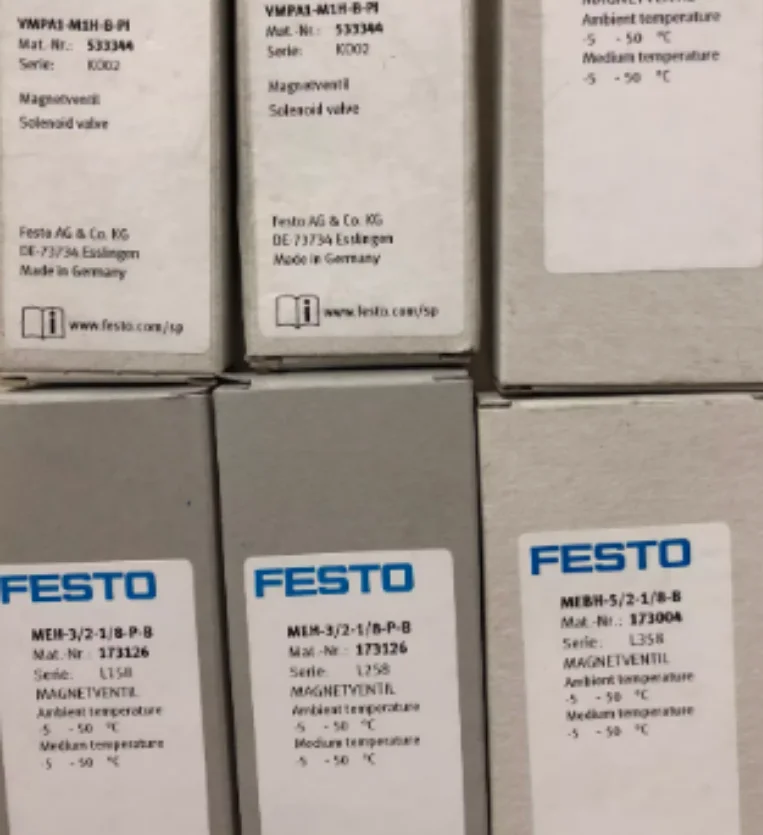 

New Original FESTO Three-Pass to Mid-Press Valve Vallest Vein Valley VMPA1-M1H-B-Pi 533344