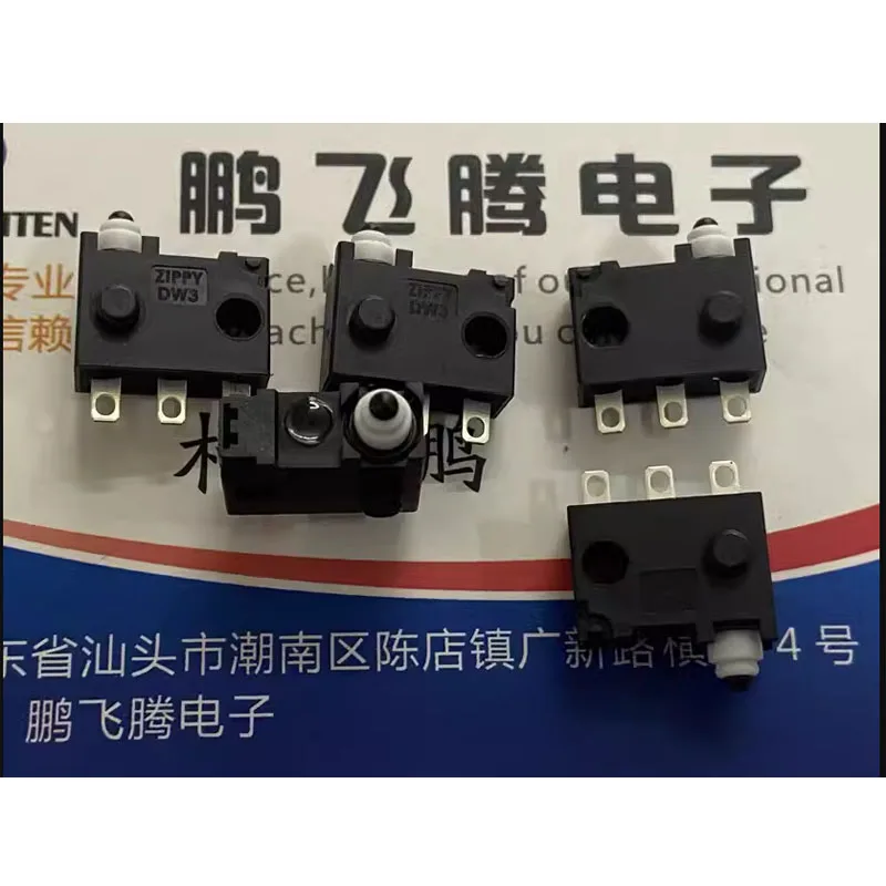 2PCS/LOTS Taiwan Waterproof Microswitch DW3 Car Travel Limit Car Trunk Tailgate Button DW3-P1S-00B0A-0A-Z switch