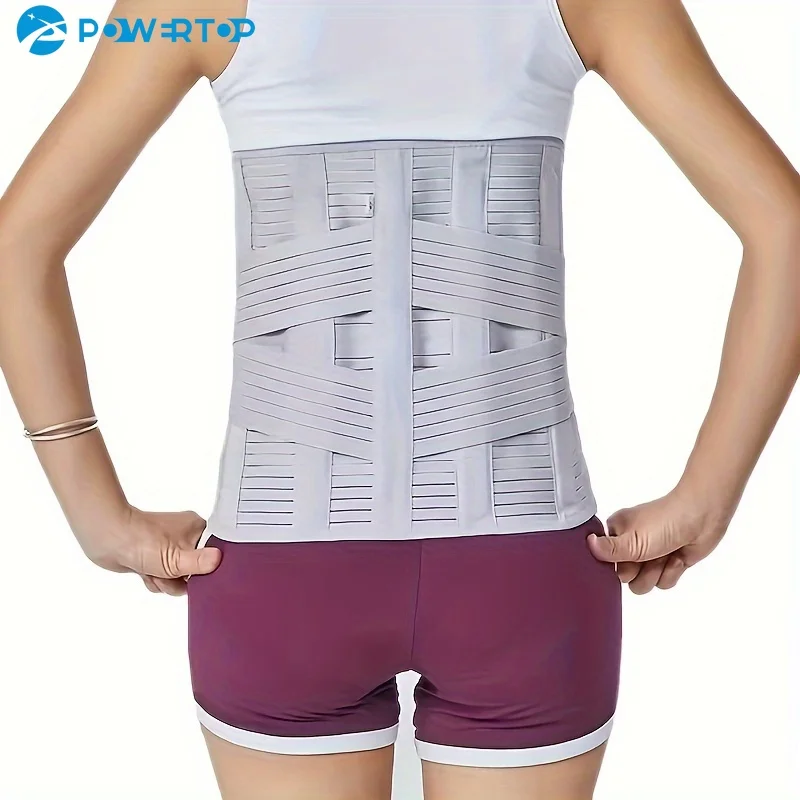 

Adjustable Lumbar Support Belt Double Pull Back Waist Orthopedic Corset Spine Decompression Back Pain Relief Tighten The Abdomen