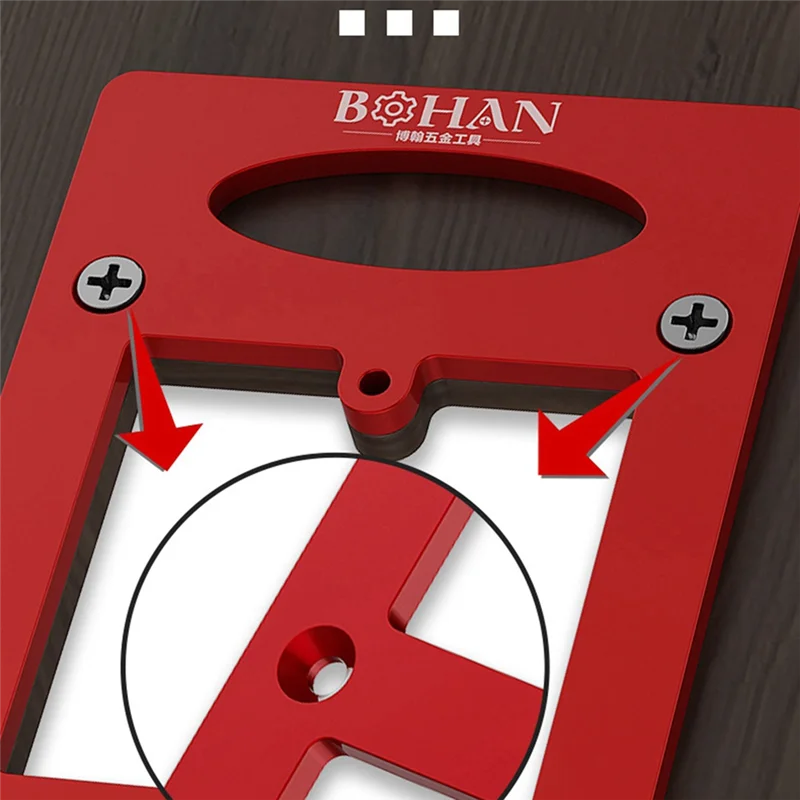 Нижняя часть переключателя 86, коробка с прорезями, шаблон для разметки, инструмент для открытия отверстия, шаблон для инструмента, электрическая розетка-A58E