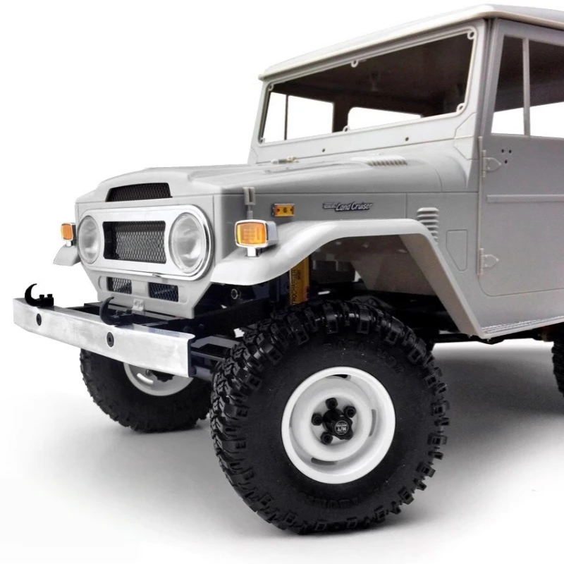 CChand Metal body Logo set for RC4WD 1/10 Gelande II Cruiser/FJ40 1:10 scale Rock Crawler Truck RC Car Option parts