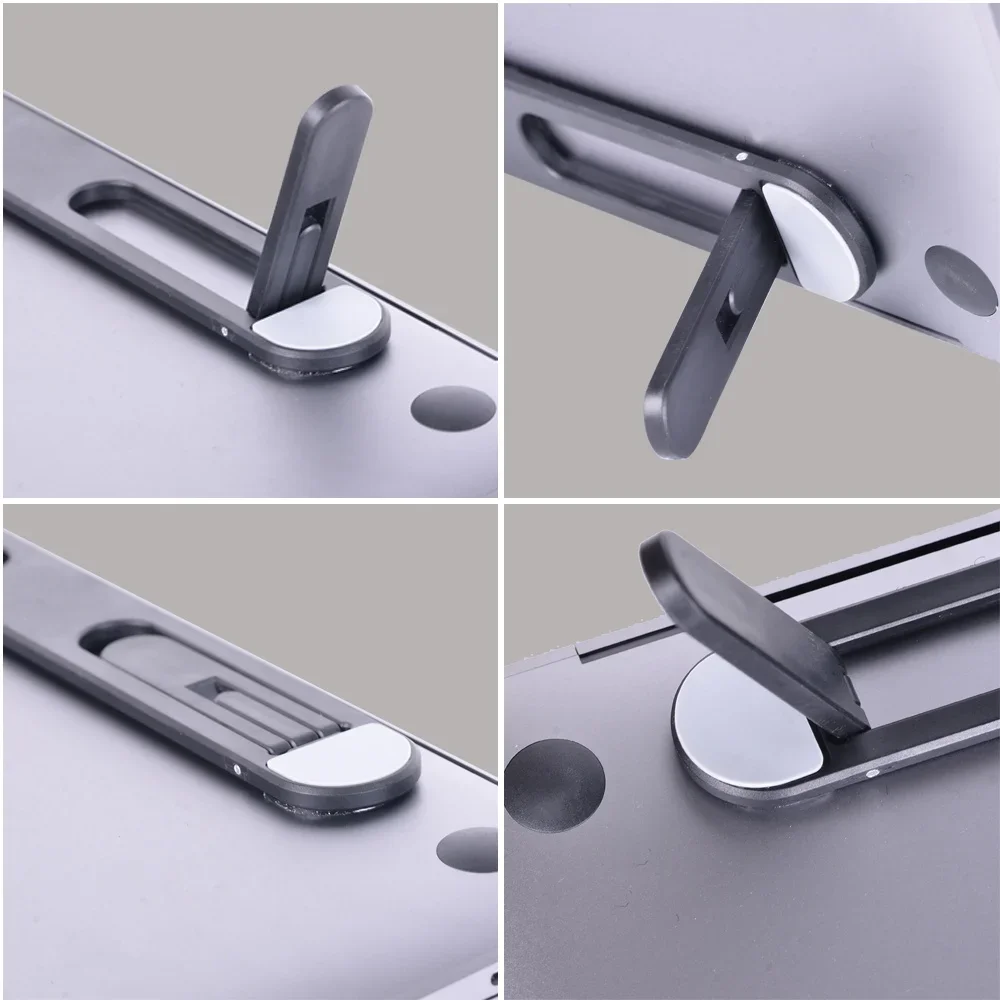 Soporte para portátil, accesorios para Notebook, Macbook Pro, Mini soporte plegable para ordenador portátil, soporte de refrigeración Universal