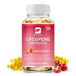 BEWORTHS 120p Plant Lycopene Capsule Regulating Prostate Urinary System & lmmunity Health Food Lycopene Supplements