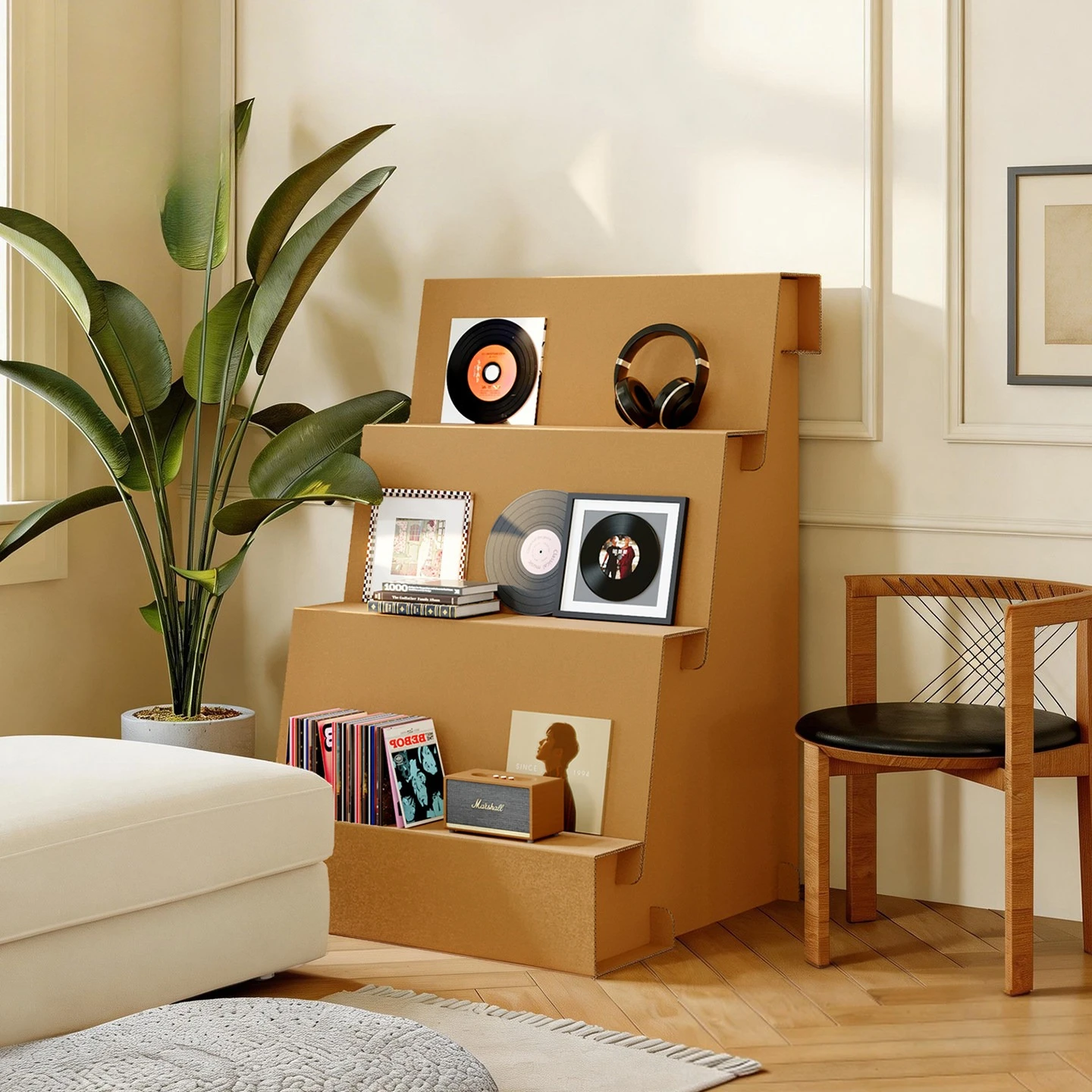 Paper-level display rack, multi-layer storage rack, integrated wall rack