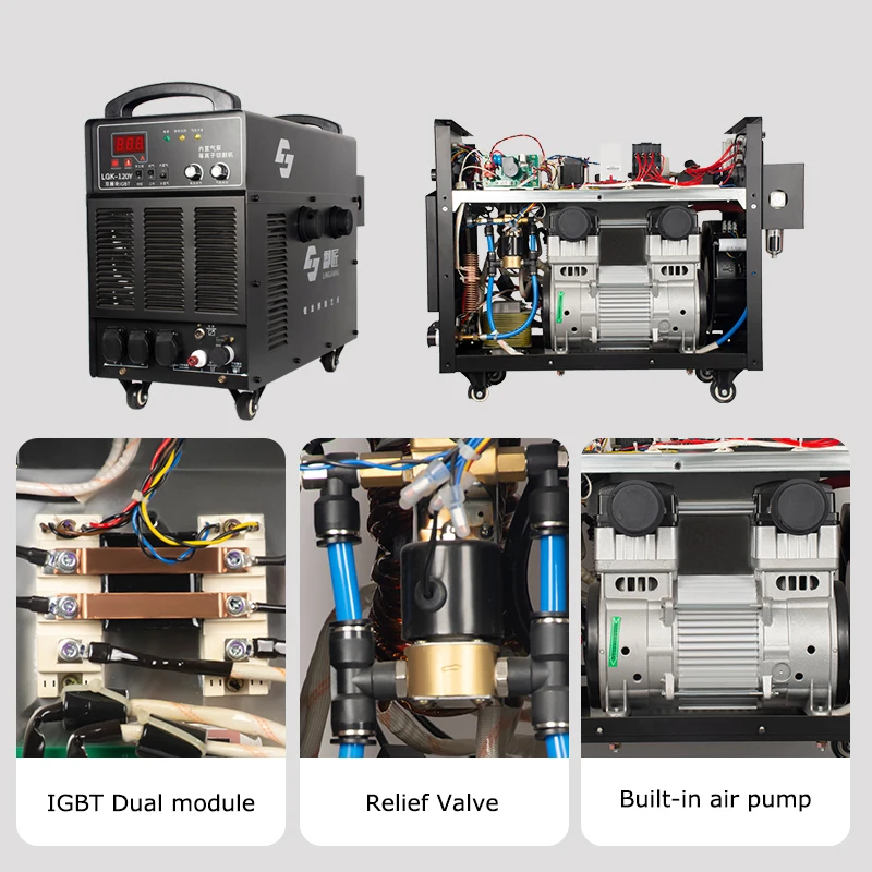 KINDARC الصناعية IGBT العاكس الهواء آلة قطع القوس البلازما OEM / ODM المدمج في قاطع البلازما LGK-120Y #5
