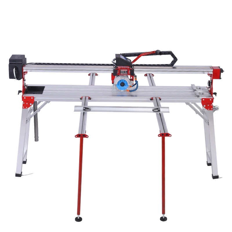 Wandeli shjin 1200mm water jet ceramic tile cutting machine electric desktop ceramic tile saw cutting machine stone cutting mach