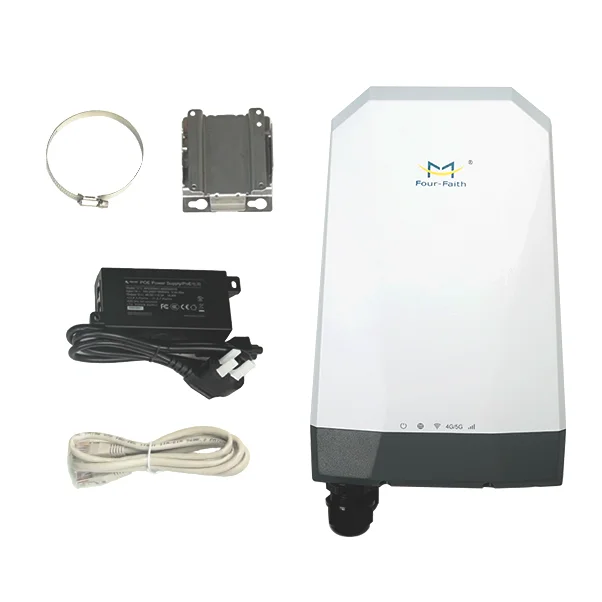 Unidade externa 5G CPE externa com suporte 5G NR TDD-LTE FDD-LTE 5G FWA