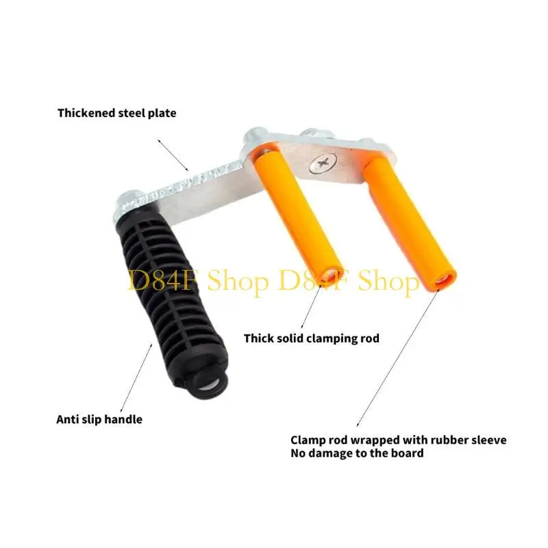 

D84F Подъемный кронштейн для гипсокартона Удобная ручка управления Держатели для гипсокартона