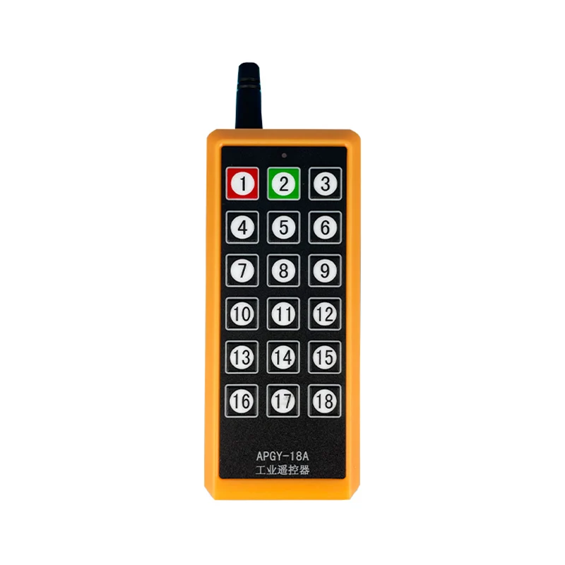 2000m ac 220v 18ch 433mhz relé rf interruptor de controle remoto sem fio receptor transmissor antena de sucção para luz led ou motor