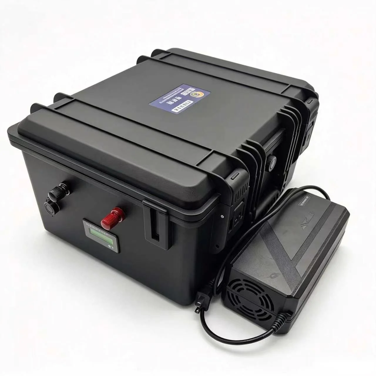 12V 120AH 100Ah lifepo4 Battery Pack lithium 100A BMS for Boat trolling outboard Motor RV Yacht Cigarette lighter + 10A charger