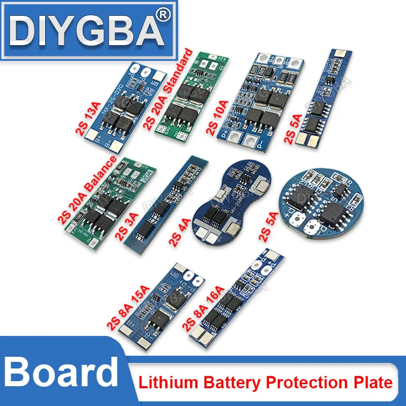 2S 3A 4A 5A 8A 10A 13A 20A 18650 scheda di protezione della batteria al litio/scheda BMS Standard/Balance igmonrq 7.4V 8.4V modulo agli ioni di litio