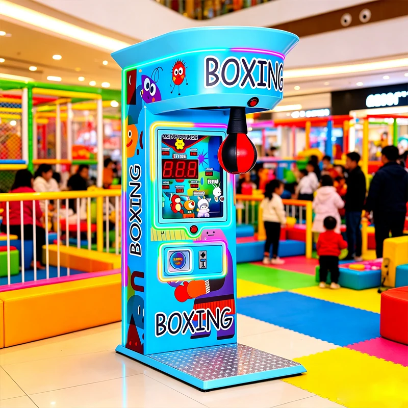 جهاز قياس قوة الضربة في الملاك - مراجعة Boxing Machine Arcade وسعره