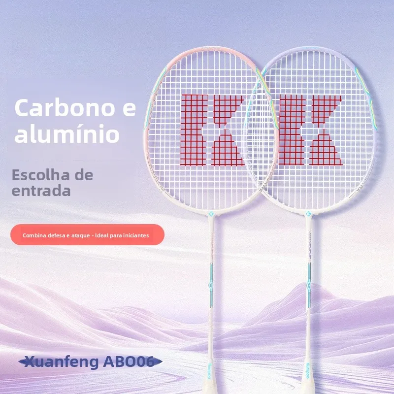 raquette-de-badminton-ultra-legere-en-fibre-de-carbone-ensemble-double-professionnel-durable-pour-adultes-equipement-d'entrainement-kumpoo-nylon-uttleco-i