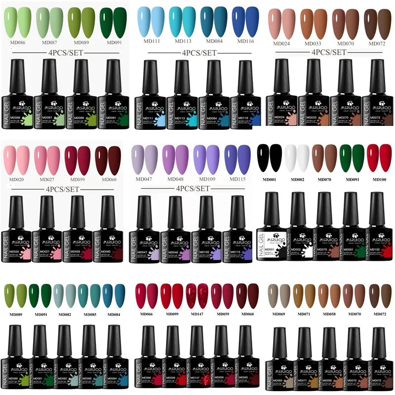 

4/5 шт. набор гель-лаков для ногтей HEMA Free 8 мл полуперманентный замачиваемый УФ-гель-лак для дизайна ногтей украшения маникюр принадлежности для ногтей DIY