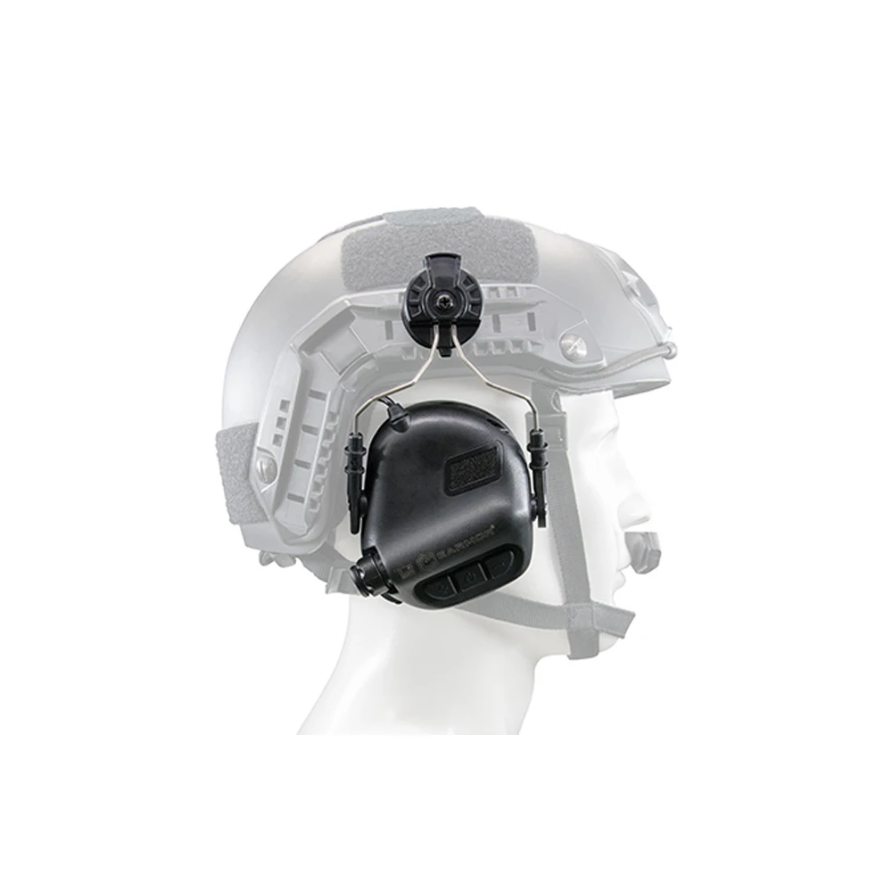 In Voorraad Earmor Headset M11 Rails Adapter Bevestiging Kit Tactical Hoofdtelefoon Adapter Voor Arc Rail Adapter Helm Accessoires