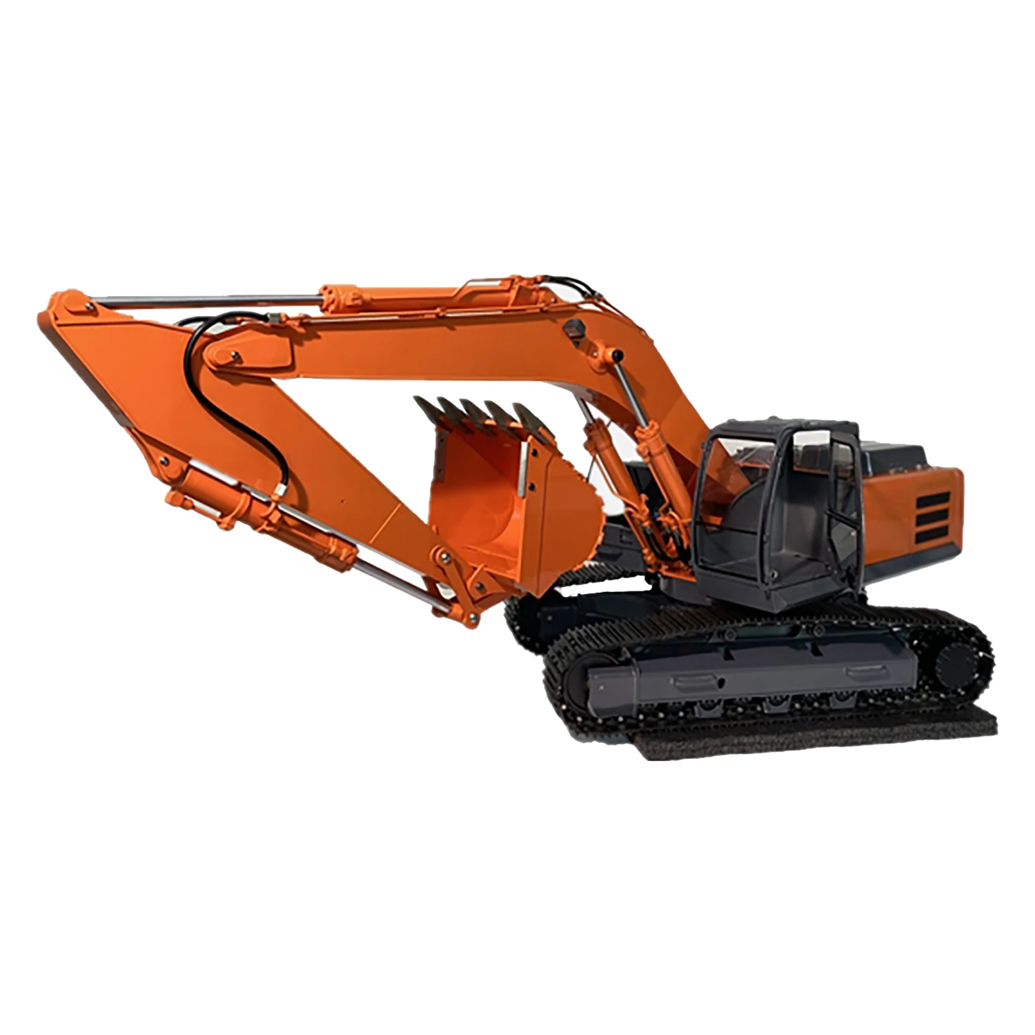 JZM Hydraulic Metal RC Excavator 1/12 ZA 360 H3 Remote Control Construction Vehicles DIY Radio Car Model Toy TH20080