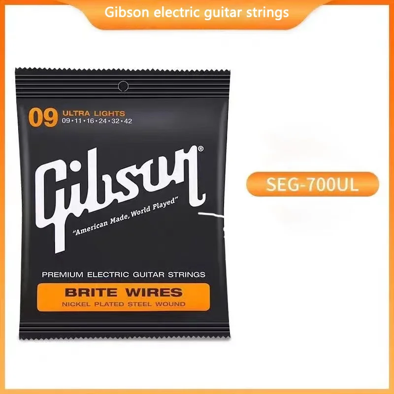 Gibson 10 Set Acoustic Guitar String Set Bronze Guitar Beginner Rust-Proof Folk Soundtrack Instrument Electric Accessories