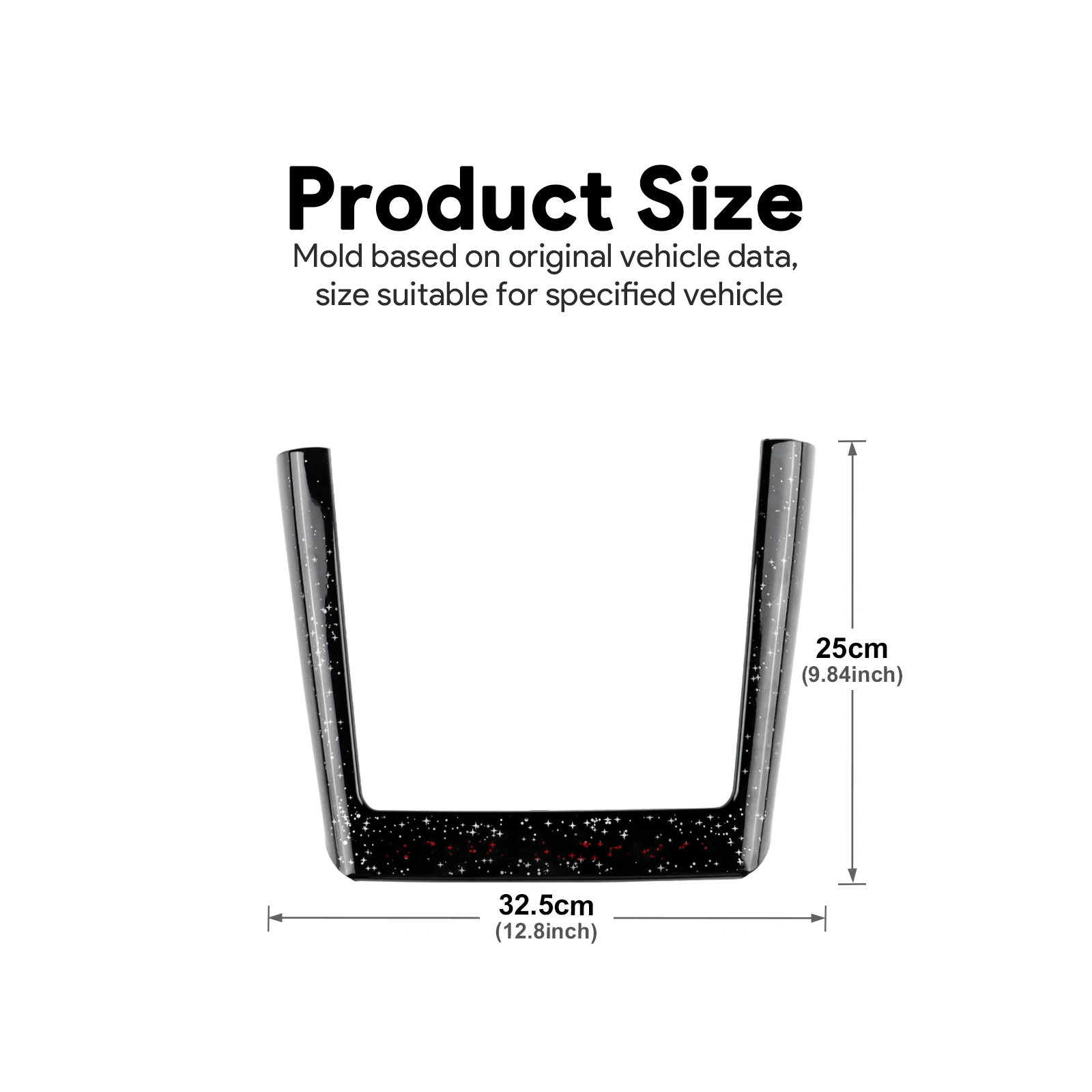 For Tesla Model Y Juniper 2025 2026 Atmosphere LED Car Wireless Charging Frame Grand Starry Light for Model 3 Highland 2024-UP