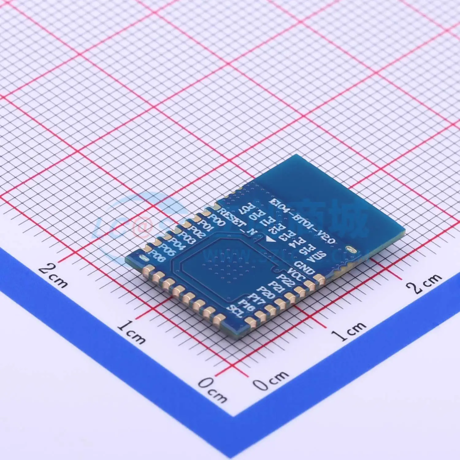 5pcs E104-BT01 SMD 22.3x14mm CC2541chip I2C GPIO 4.0 Bluetooth Wireless Module for Smart Home System