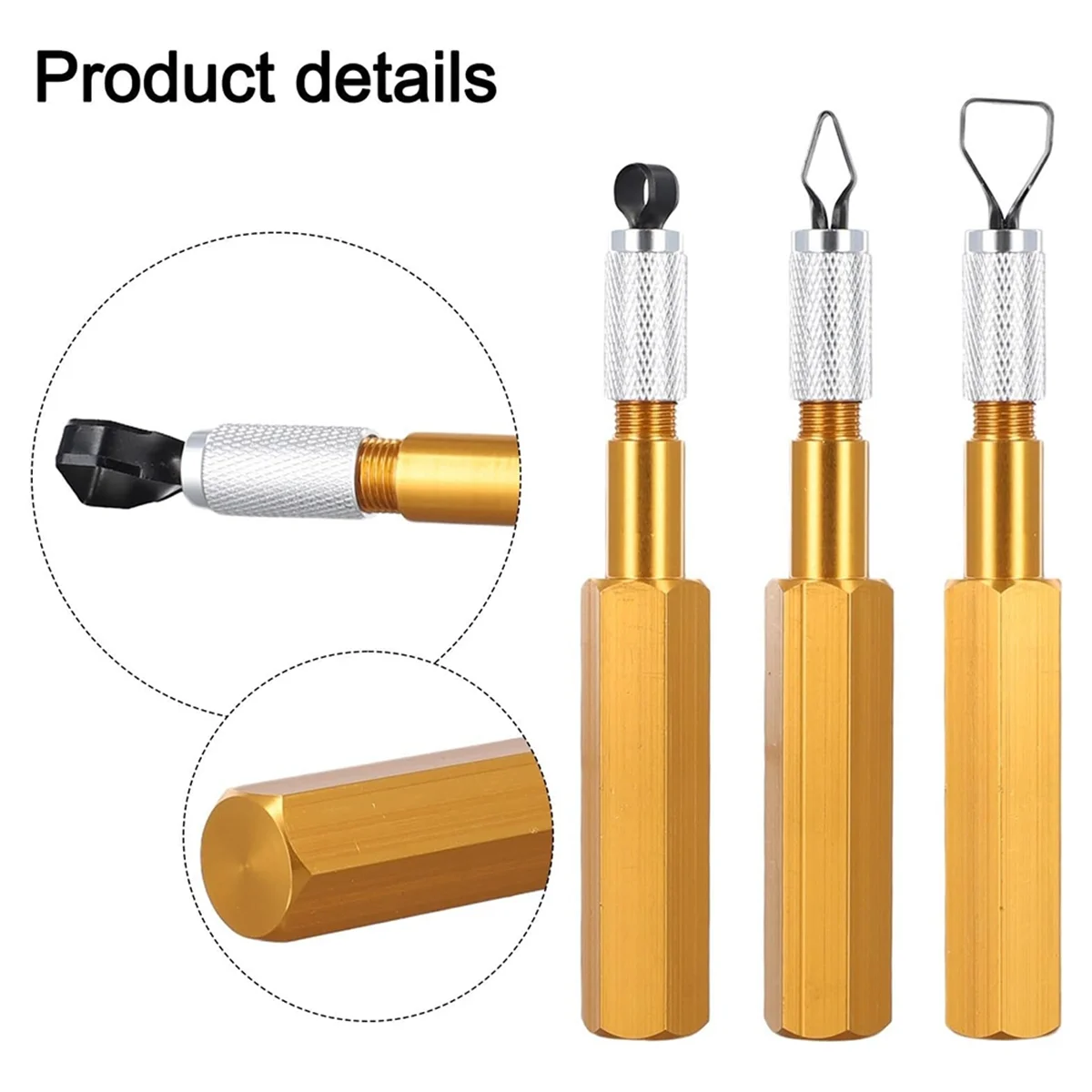 

AA98 Набор ручек для резки угла с 3 лезвиями для сварки пола из ПВХ, электрод из алюминиевого сплава, синий инструмент