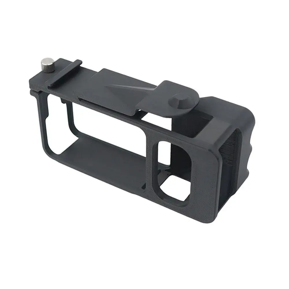 For OSMO Action 6 Street Photography Handle with Cold Shoe Mount, Action Camera Handle Shooting Rig Accessory 1PCS