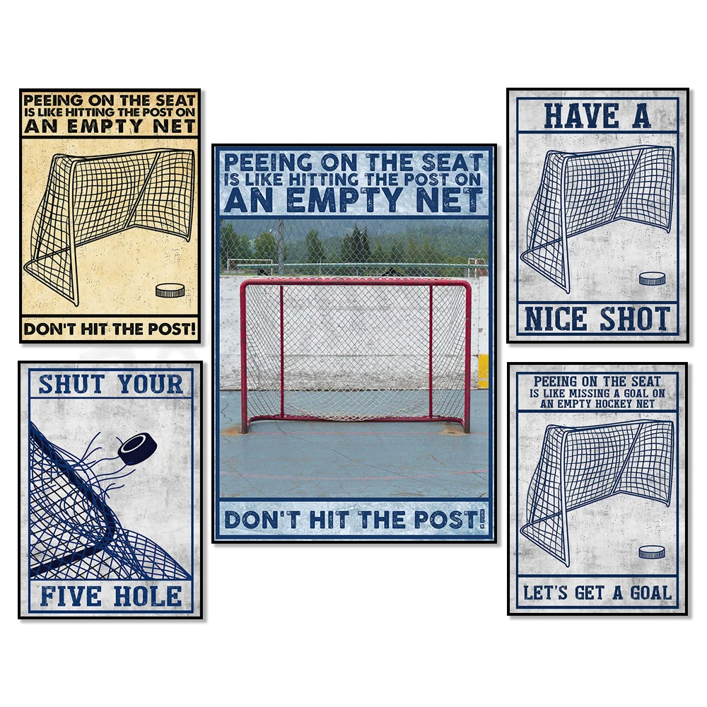 Hockey poster, hockey rink, it's not a stage, shoot beautiful art, this is my art life, inspirational quotes, gift for son