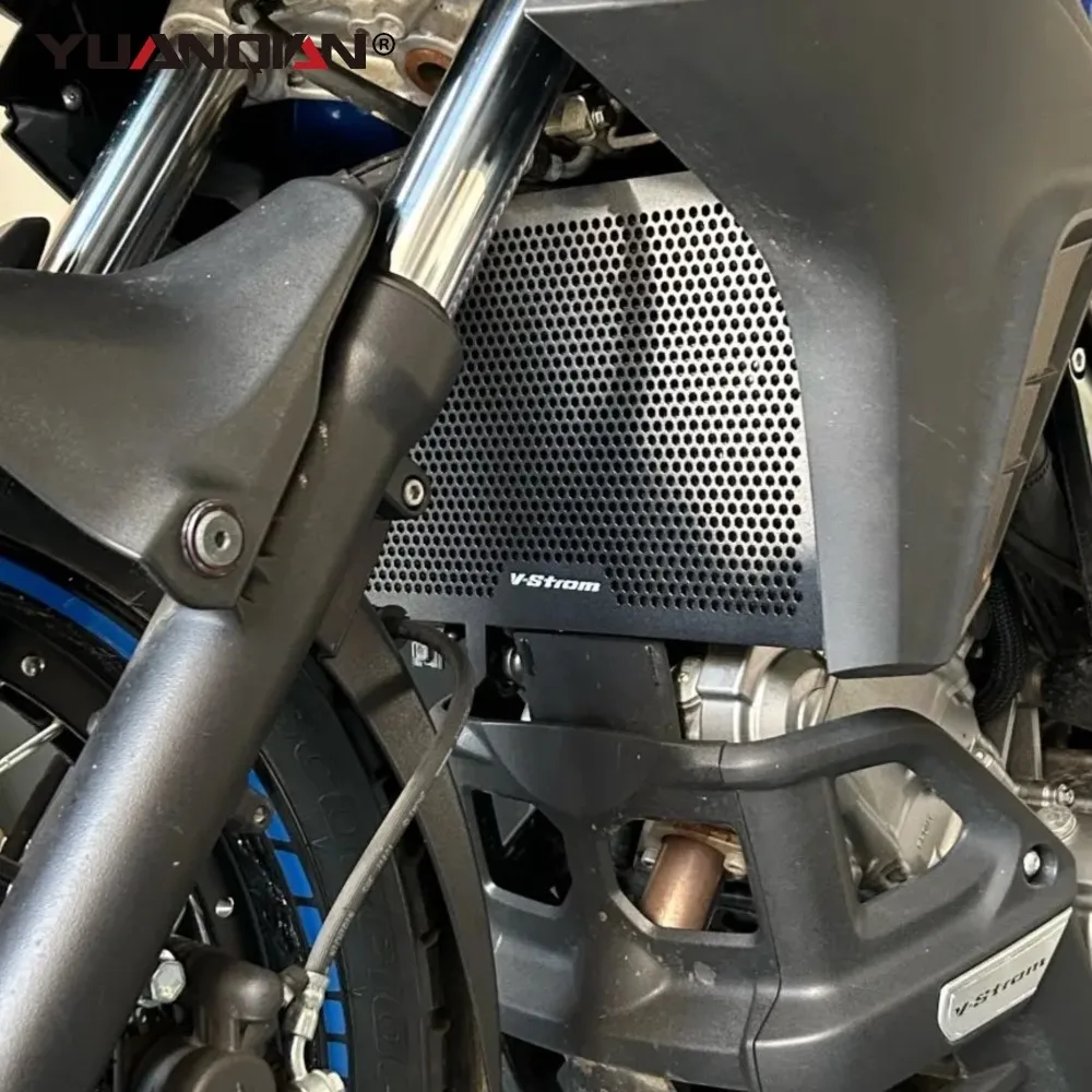 لسوزوكي DL650 V-STROM 650 2011-2018 2019 2020 2021 2022 2023 2024 خزان المبرد مصبغة حامي غطاء فستروم DL 650 GTA 650X