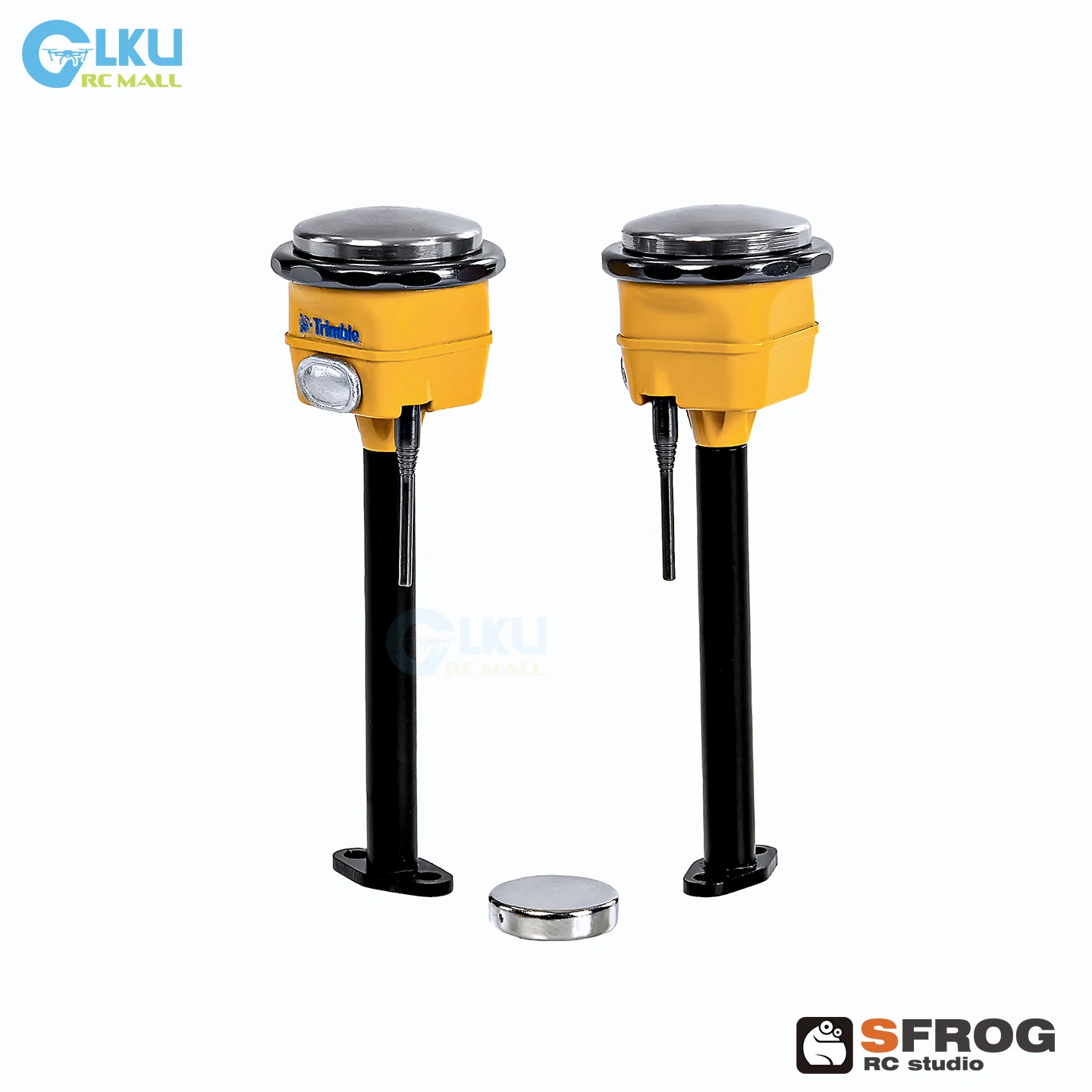 SFrog 1/14 Novo produto GPS com luz embutida, controle de indução magnética, compatível com LESU, CUT, SFrog e outros produtos