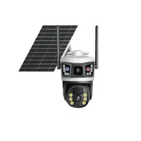 TJXL-2025 Outdoor 4G 6MP Solar WiFi Wireless Camera IP Alarm Push PTZ Motion Tracking Mini Built-in Battery Outdoor Use