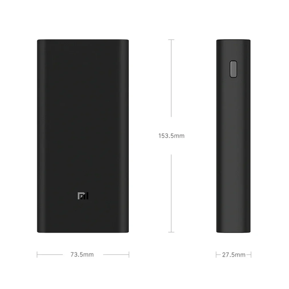 Imagem -05 - Xiaomi-mi Power Bank Portátil 20000mah Plm07zm 45w Carregamento Rápido Máximo Bateria Externa Carregador Rápido de Celular para Iphone 14